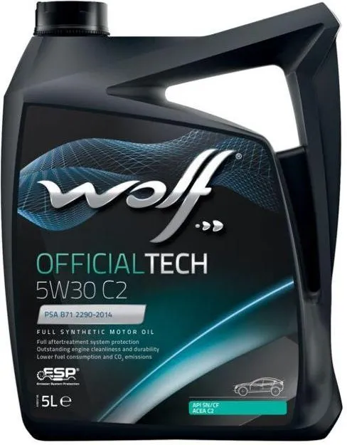 Моторное масло Wolf oil 8309113 5W-30 5 л