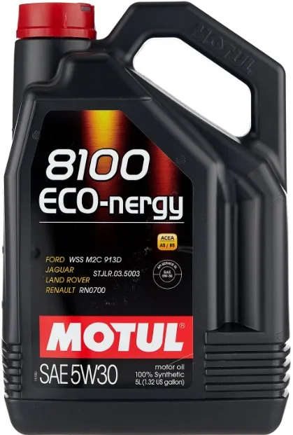 Масло моторное Motul 111686, 8100 Eco-nergy SL/CF, 5W-30, 5 л