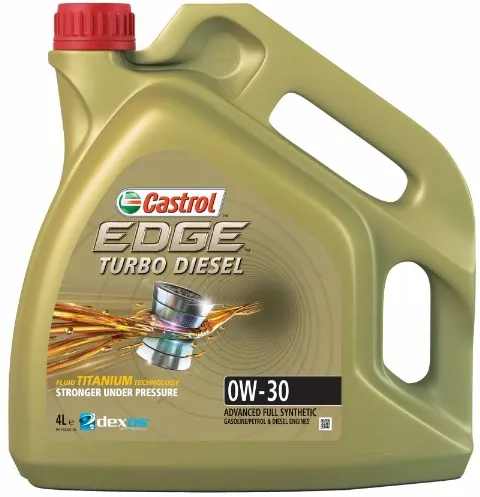 Масло моторное синтетическое Castrol 157E5C EDGE Turbo Diesel Titanium FST 0W-30, 4л
