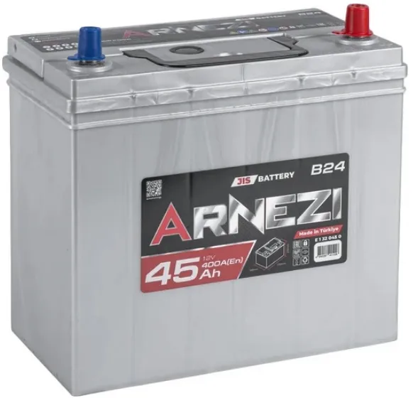 Аккумулятор JIS SMF ARNEZI E1320450, 45 А/ч, 236x128x225, NS60, 400 А