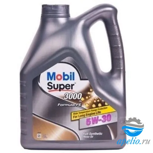 Моторное масло Mobil 5055107440490 Super 3000 X1 Formula FE 5W-30 4 л