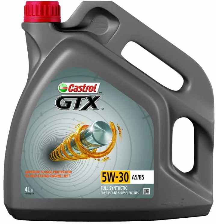 Масло моторное синтетическое Castrol 15BE03 GTX A5/B5 5W-30, 4л