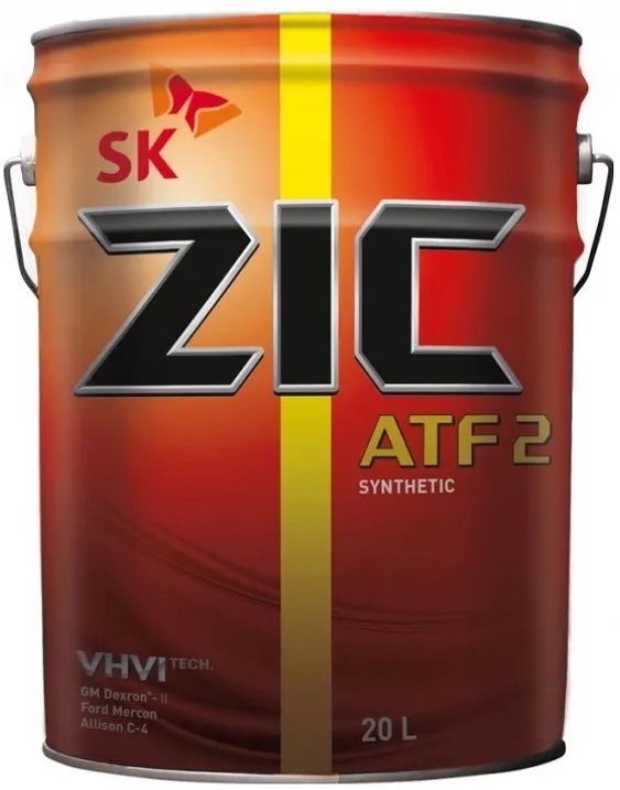 Трансмиссионное масло ZIC 192623 ATF 2  20 л