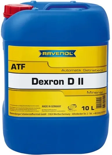 Трансмиссионное масло Ravenol 1213102-010-01-999 Automatik-Getriebe-Oel Dexron D II  10 л