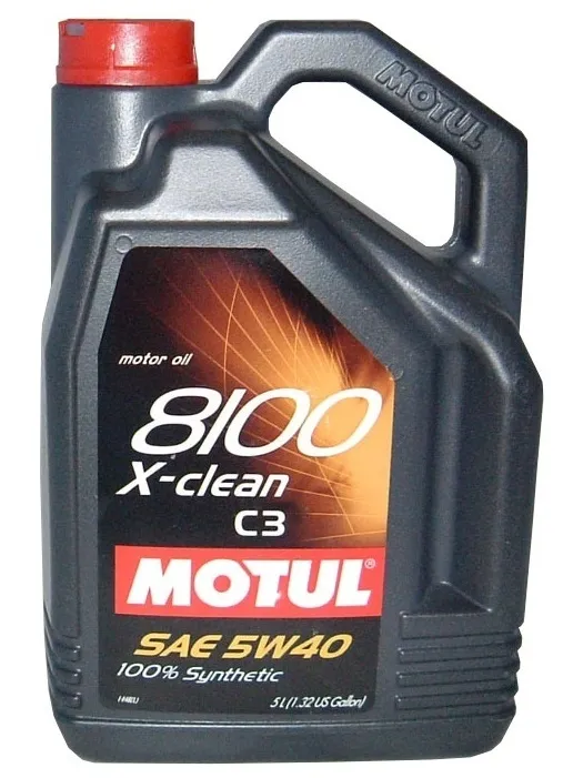 Масло моторное Motul 102051 8100 X-clean 5W-40 5 л