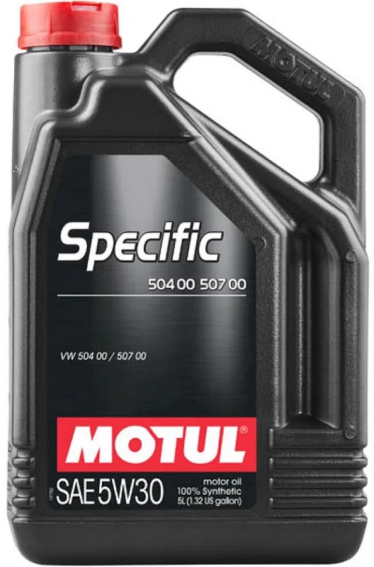 Масло моторное Motul 106375 Specific 504.00-507.00 5W-30, 5л