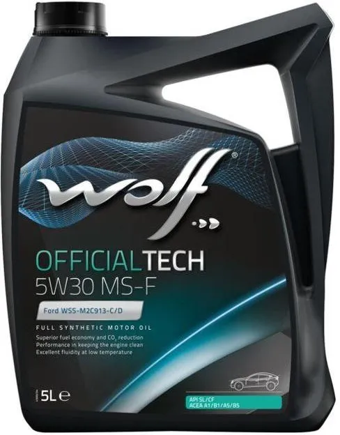 Моторное масло Wolf oil 8308819 5W-30 5 л