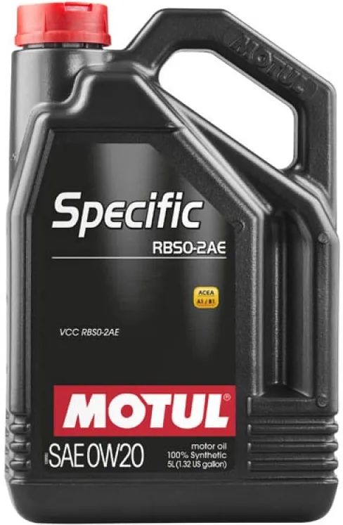 Масло моторное Motul 106045, SPECIFIC RBS0-2AE, 0W-20, 5 л