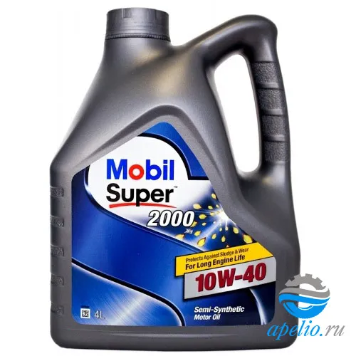 Моторное масло Mobil 152050 Super 2000 X1 10W-40 4 л
