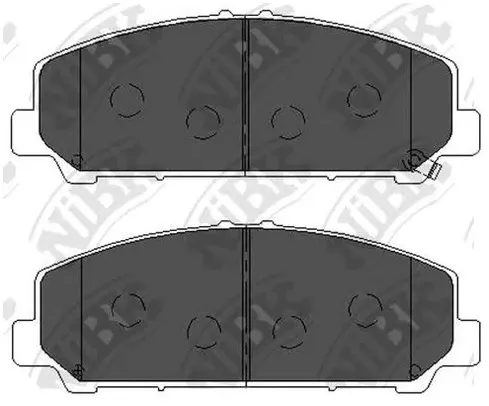 Колодки тормозные дисковые передние INFINITI QX56 NiBK PN0841