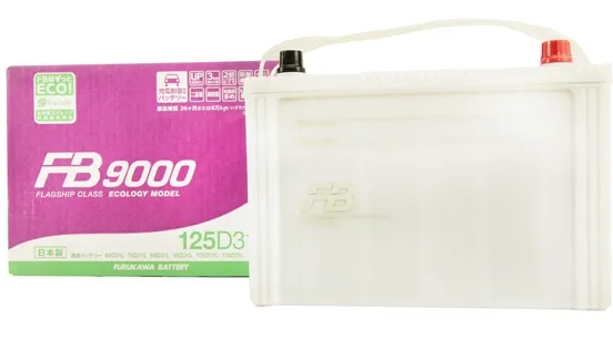 Аккумулятор FURUKAWA BATTERY 125D31R FB9000 (12В, 92А/ч)