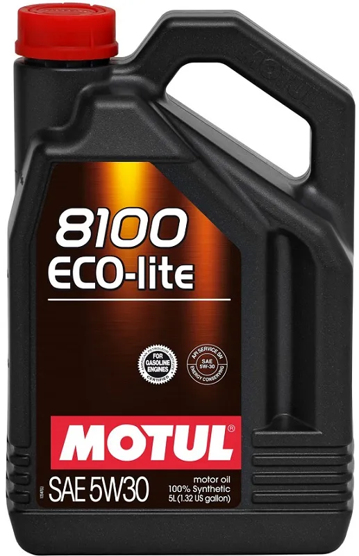 Масло моторное Motul 108214 8100 Eco-lite 5W-30, 5л