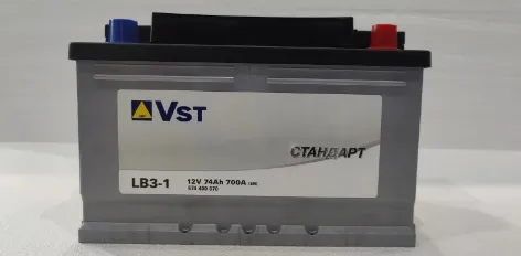 Аккумулятор VST 574400070 74 А/ч Обратная R+ 276x175x175 EN700 А